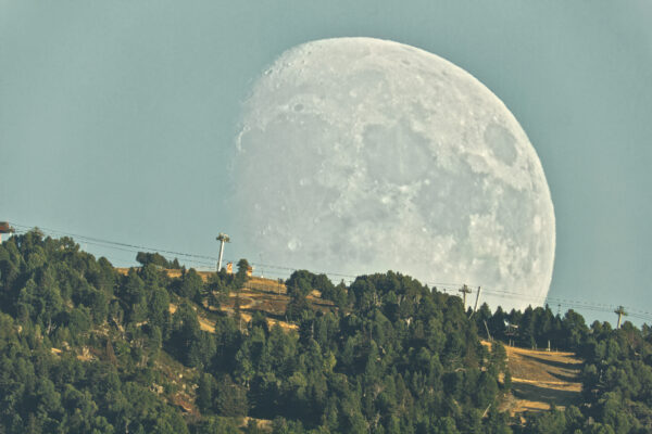 lever de Lune au coucher du Soleil – Image 3